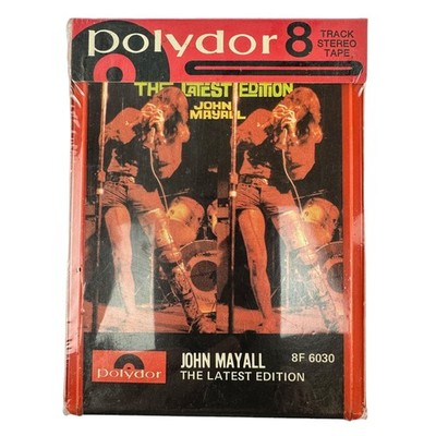 John Mayall The Latest Edition Sealed 8 Track Tape