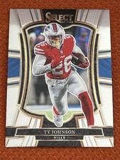 2025 Panini Select - Premier Level Ty Johnson #186