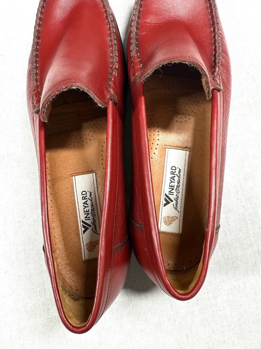 Vineyard Sandro Moscoloni Murray Loafer Driver Men Sz 9.5 
