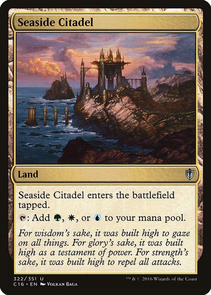 Seaside Citadel - 322 - NM - Commander 2016