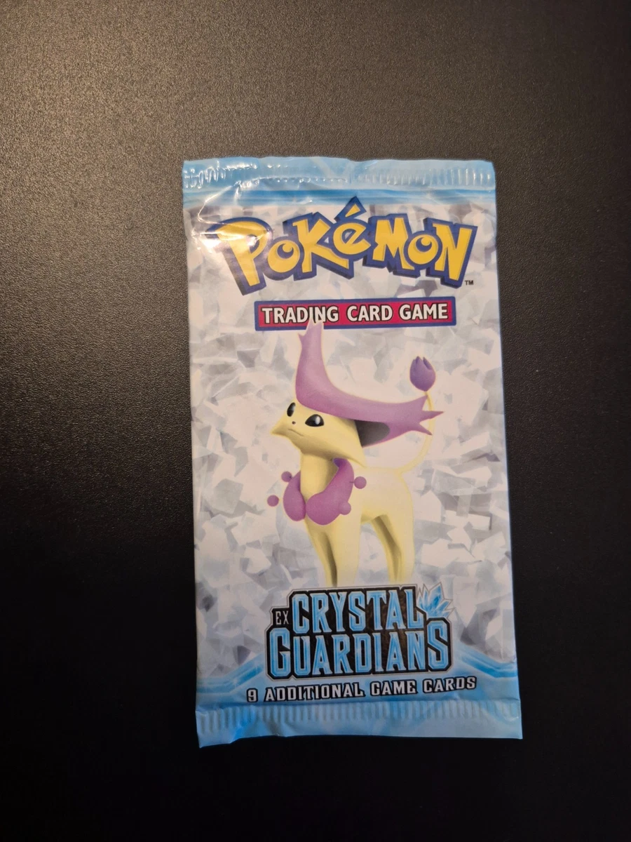 Pokémon English EX Crystal Guardians Sealed Booster Packs for sale