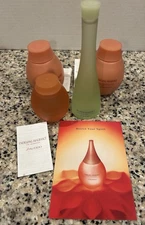 Shiseido RELAXING And ENERGIZING FRAGRANCE Splash, Lotion, Shower Gel, VTG