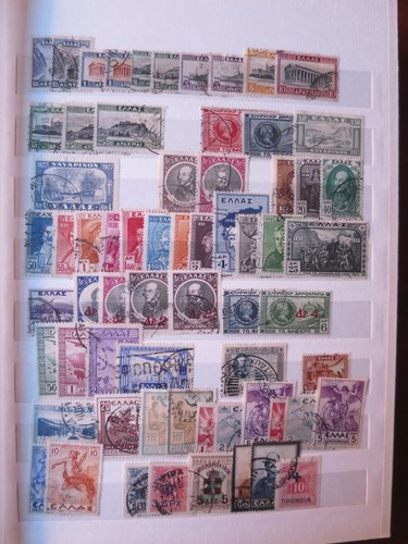 BUEN LIBRO DE STOCK ANTIGUO: GRECIA / ALBANIA / CHIPRIOTA - Imagen 9 de 24