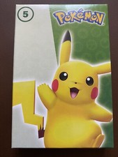 2022 McDONALD'S Box 5 Pok mon Match Battle Card TCG HAPPY MEAL TOYS