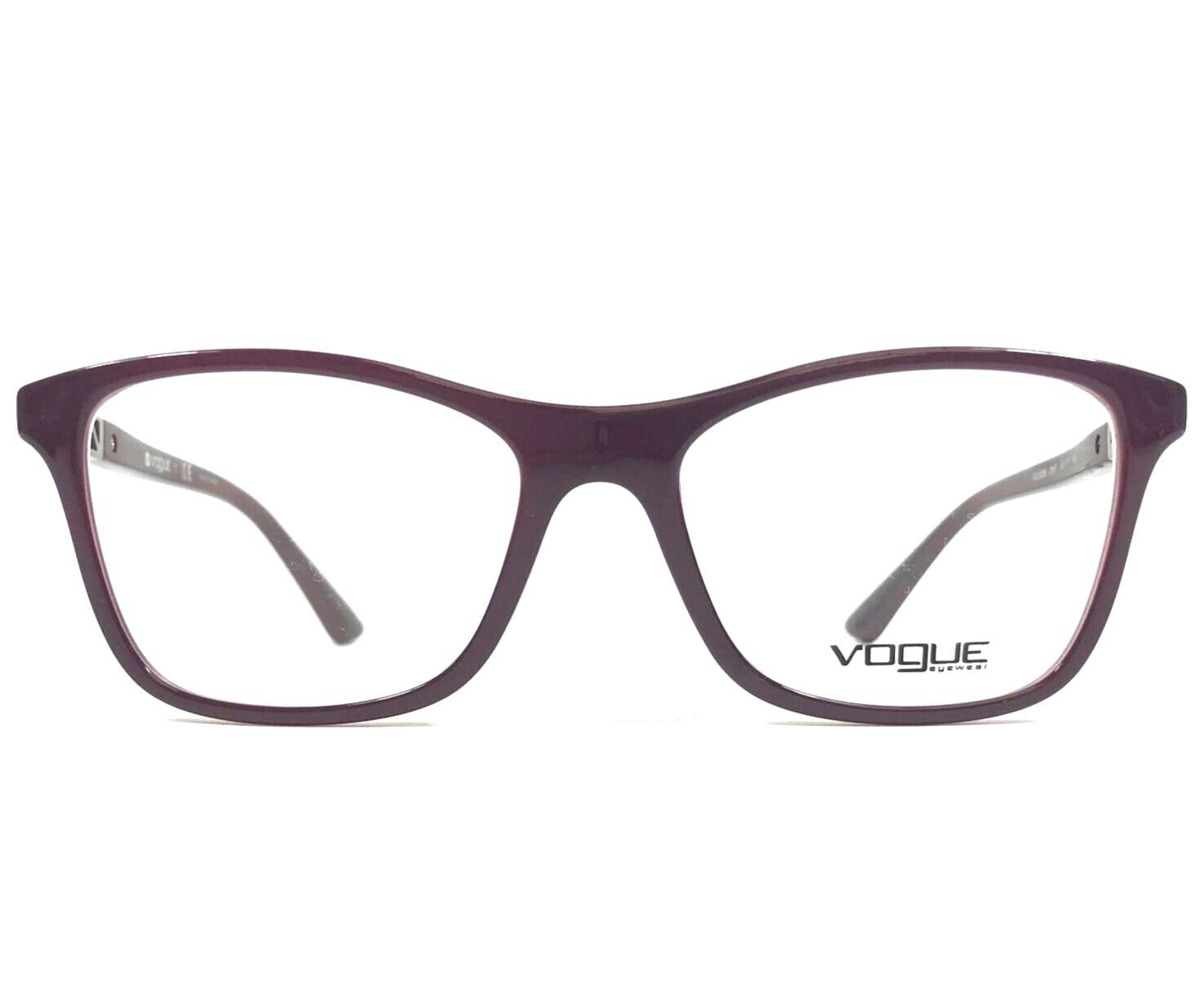 Vogue Eyeglasses Frames VO5028 2387 Plum Purple Cat Eye Full Rim 53-17-140