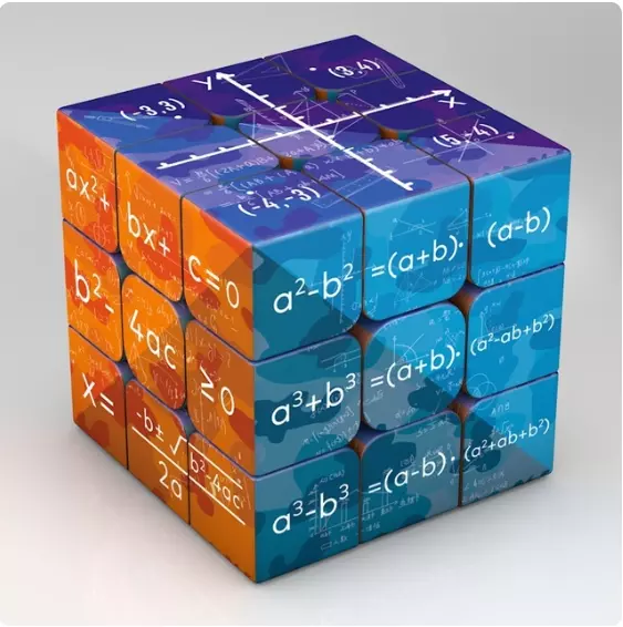 Rubik Magic Puzzle Cube Math A Pattern Cubo Children's Gift Educational