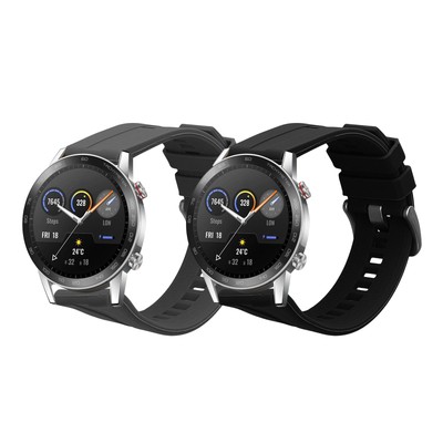 2x Sportarmband für HONOR Magic Watch 2 46mm Fitnesstracker Smartwatch Sport 