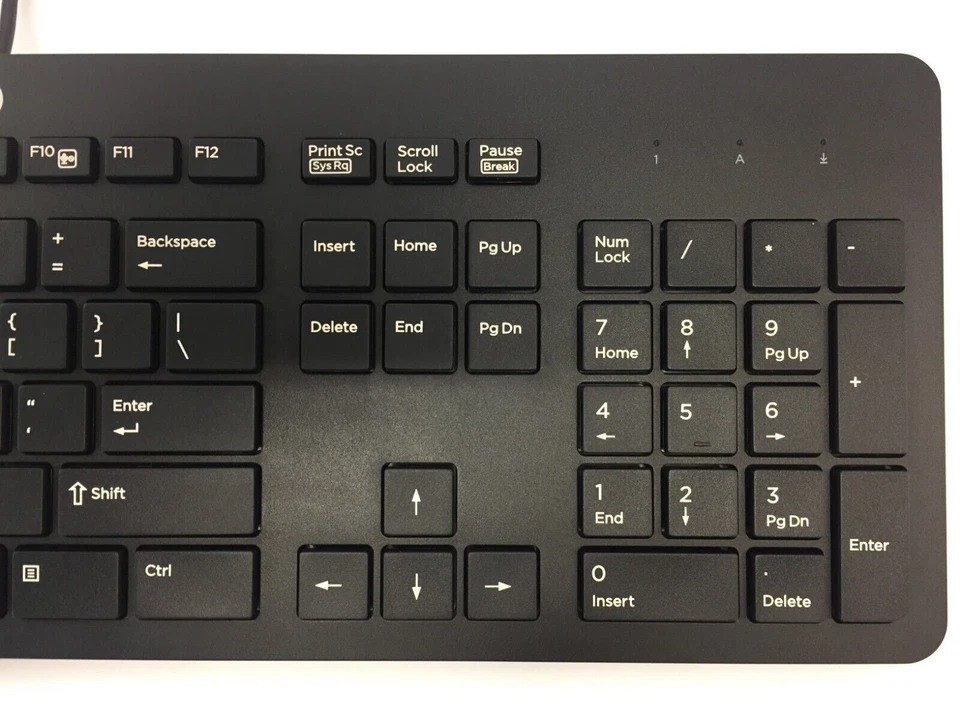 HP Business Gaming Computer PC Desktop wired USB Keyboard Win 7,8,10,Mac Genuine - Image 3 of 4