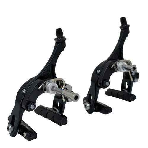 Tektro R313 Dual Pivot Felgenbremse Set – Für 28C Reifen, 39-52 Mm Reichweite, Mit Schnellspanner, 1 Paar