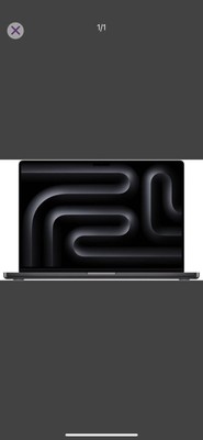 Apple MacBook Pro 16'' (512GB SSD, M3 Pro, 18GB) Laptop - Space Black