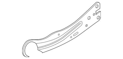 Brazo de suspensión trasero derecho para Ford Focus 2013-2018 (N/P BV6Z-5K898-A)
