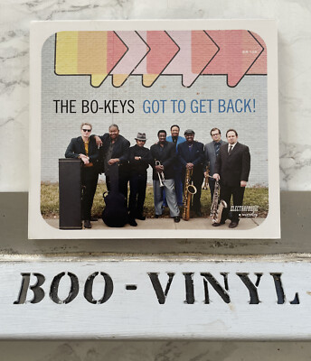 THE BO-KEYS - GOT TO GET BACK - Soul Funk RnB CD Album Digipak NM: NM