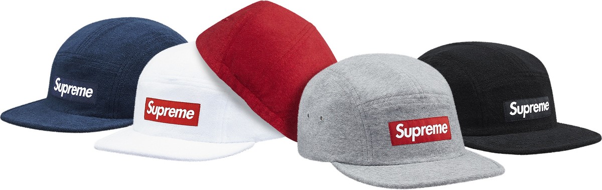新品　Reversible Terry Camp Cap 25ss Supreme Reversible Terry Camp Cap (SS25) - $54