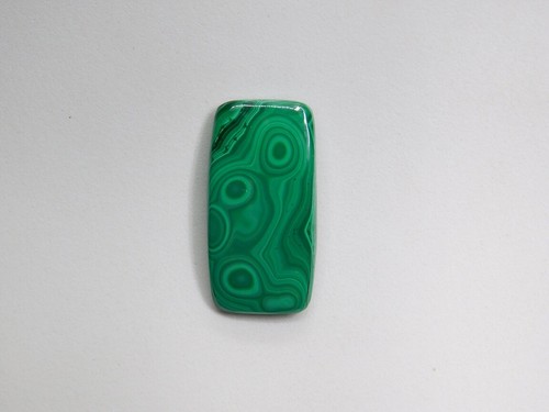 Green Malachite Cabochon 100% Natural Loose Gemstone For Jewelry 25 Cts. ME-4249 - Picture 2 of 3
