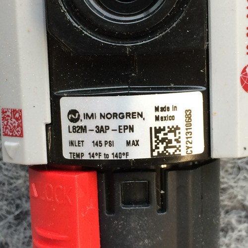 NORGREN L82M-3AP-EPN PNEUMATIC LUBRICATOR NOS - Picture 4 of 9