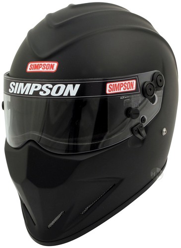 Simpson Diamondback Casco SNELL Sa2020 Matt Black M6 MSA Hans Stig CAR  RACING | eBay