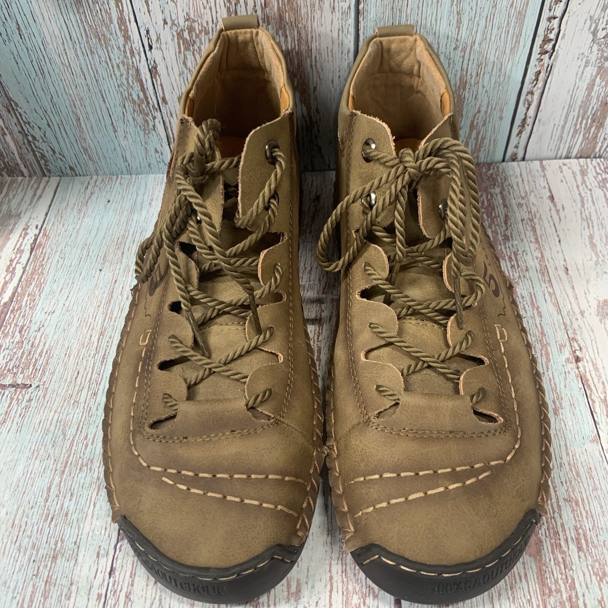 Alcubieree 5 Mens Leather Fashion Sneakers Men