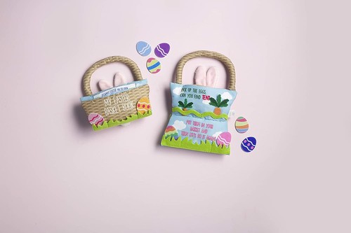 Mud Pie E3 The Kids Shoppe Easter Baby 9.25" x 8.75" Basket Plush Book 11480059 - Picture 5 of 5
