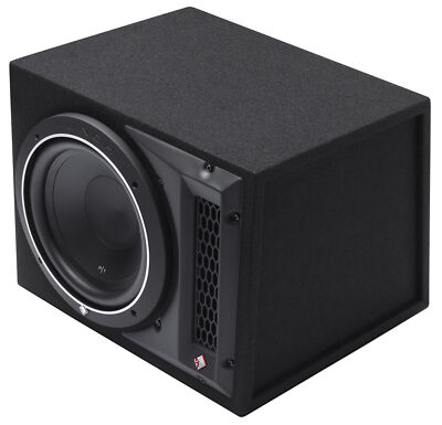 ROCKFORD PUNCH Subwoofer Bass Gehäuse mit Endstufe Verstärker Subbox P1-1X10