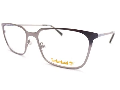 Timberland Monture 54mm Satin Gunmetal/Bleu Marron Lunettes TB1569 009 - Photo 1/4