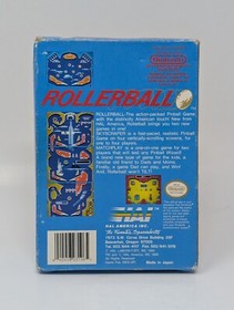 Rollerball (Nintendo NES 1990) - In Box No Manual