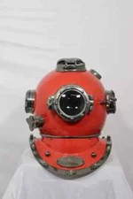 Scuba Diving Helmet US Navy Mark V Scuba Divers Diving Helmet Antique Replica.