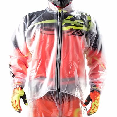 GIACCA ANTIPIOGGIA IMPERMEABILE TRASPARENTE MOTO ACERBIS RAIN 3.0 TAGLIA  S-M | eBay