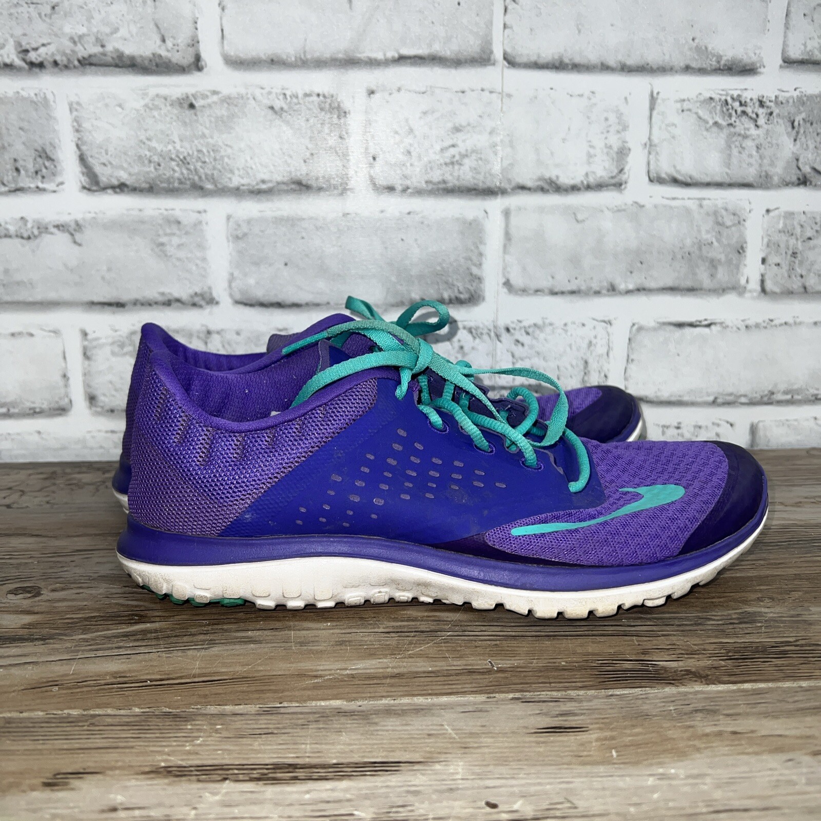 SAOLA Scarpe da ginnastica Nike Fit sole viola stringate da uomo taglia 8 39