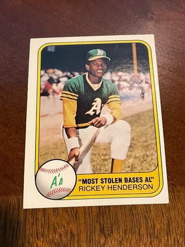 RICKEY HENDERSON YOU PICK CARDS FROM 1980-2005 A'S YANKEES BLUE JAYS PADRES METS - Picture 4 of 115