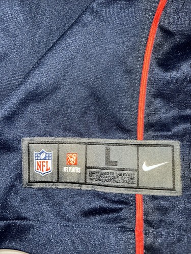 New Rob Gronkowski Men’s Large New England Patriots Navy Nike Game Screen Jersey - Picture 8 of 10