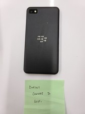 BlackBerry Z10 - 16GB - Black - selling for parts - cant connect to wifi