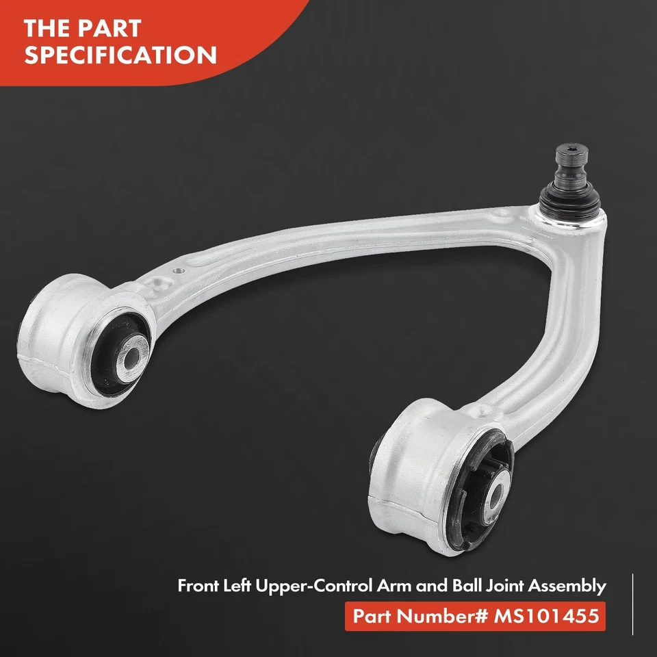 2x Conjunto de brazo de control superior delantero izquierdo y derecho y rótula para Mercedes-Benz Foto 4 de 4