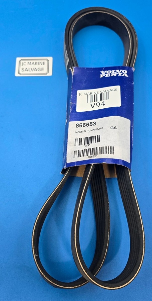 NEW OEM Volvo Penta 866653 Serpentine Micro V Belt- V94 | eBay 