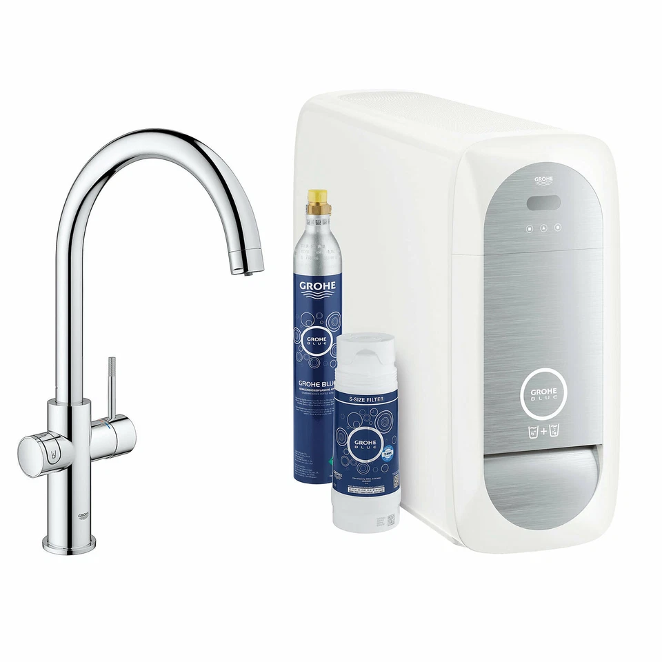 GROHE Blue Home C-Auslauf Starter Kit - Chrom (31455001)