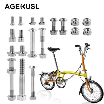 RockBros Titanium Ti Bolts Set Screws Set For Brompton Folding Bike New