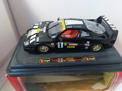 Bburago Ferrari F40 Evoluzione Special Black 1:24 Burago In Box | eBay