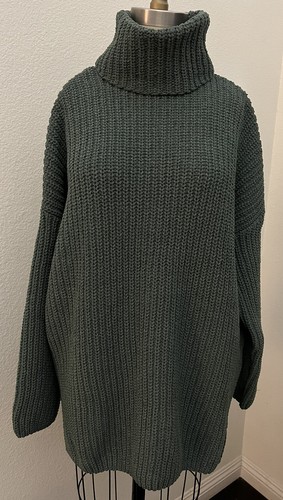 New Abercrombie and Fitch Green Oversized Chenille Sweater NWT S | eBay