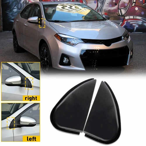 For Toyota Corolla 2014-2016 Left & Right Side View Mirror Fender Corner Cover