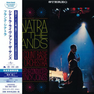 Frank Sinatra with Count Basie Orchestra ''Sinatra Live at the Sands'' New JP23