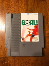 Goal NES Nintendo Soccer Game Authentic, Tested, Cleaned, Good Label