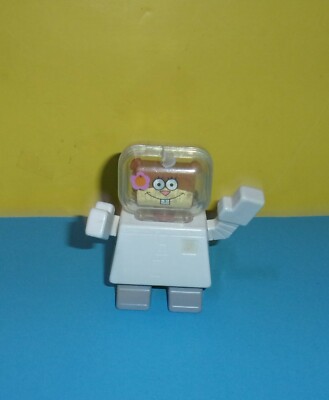 SPONGEBOB SQUAREPANTS SANDY 2009 Burger King Kids Meal Toy TRUTH OR SQUARE 