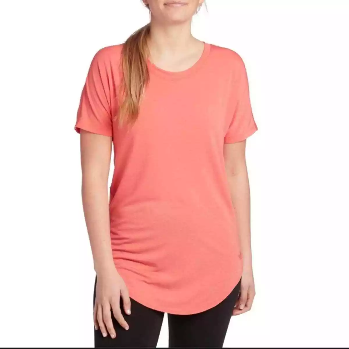 The North Face Workout Spiced Coral T Shirt Blouse Size XS