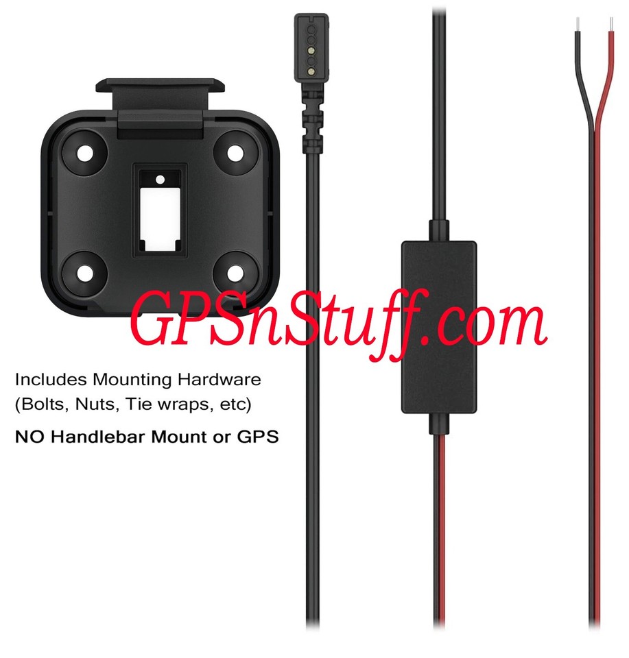 Complete OEM GARMIN Zumo XT/Tread GPS Hardwire Handlebar Mount And
