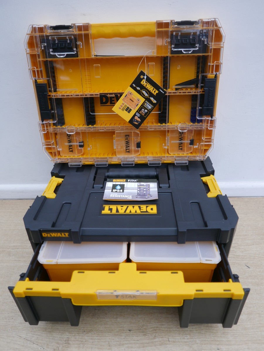DeWALT DWST1 70705 TSTAK SINGLE DEEP DRAWER STORAGE CASE DT70804