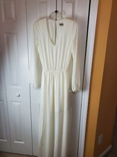 Show Me Your Mumu Size XS Cream Jocelyn Maxi Dress