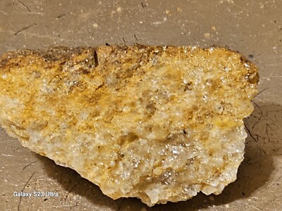 South Carolina Gold Silver Copper Iron Ore Specimen 80g #173 Visible Gold