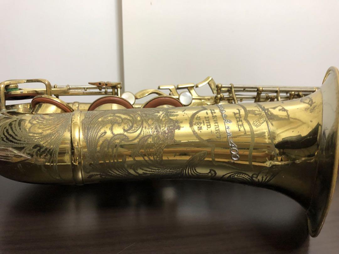 Buescher 400 Top Hat & Cane Saxophone Elkhart Ind U.S.A eBay