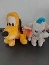 Vintage Walt Disney Dumbo 8   Pluto Plush Character Stuffed Animal Toy