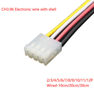 CH3.96mm Electrical Plug Connector Crimps Wired-10cm/20cm/30cm PCB Board Arduino