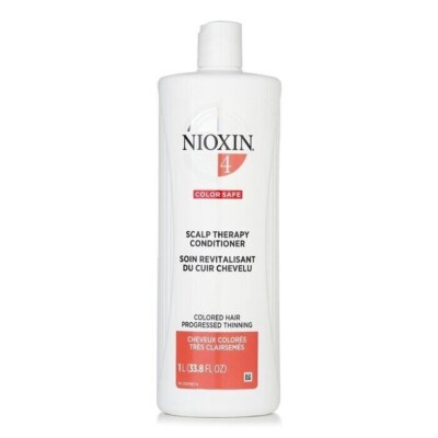 Nioxin System 4 Conditioner Scalp Therapy 1L Litre 1000ml Color Safe Fuller Hair